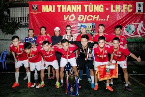 Đội Mai Thanh Tùng quá mạnh ở giải lần này. Ảnh: ANH TRẦN