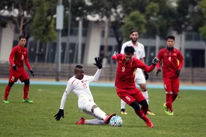 U23 Việt Nam hòa Palestin 1-1 vào chiều 4-1. Ảnh: Đoàn Nhật