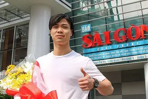 Nguyễn Công Phượng nhận giải “Cầu thủ được yêu thích nhất năm 2017”