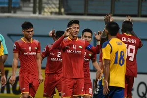 SLNA sẽ gặp nhiều thử thách dù thi đấu trên sân nhà ở vòng này. 