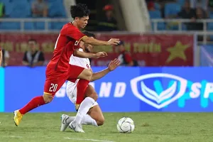 Công Phượng đã có trận đấu bùng nổ. Ảnh: HOÀNG HÙNG