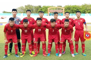 Đội U16 Việt Nam. Ảnh: NHẬT ĐOÀN