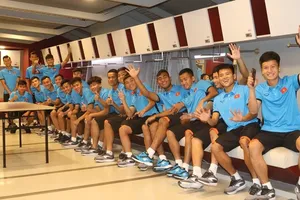Đội U19 Việt Nam tự tin trước trận gặp Uruguay. Ảnh: Đoàn Nhật