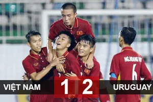 U19 Việt Nam xếp thứ 3 tại giải Tứ hùng. Ảnh: Đoàn Nhật
