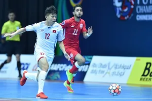 Đội tuyển futsal Việt Nam hướng đến mục tiêu vào chung kết giải Đông Nam Á 2018 .Ảnh: ANH TRẦN