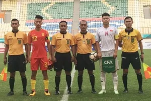 Chiến thắng được xem là tạo đà hưng phấn cho đội trước khi vào giải. Ảnh: ĐOÀN NHẬT