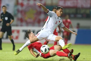 Anh Đức được xem là ứng viên cạnh tranh danh hiệu Chiếc giày vàng tại AFF Cup 2018. Ảnh: DŨNG PHƯƠNG