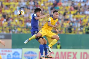 Trọng Hoàng đã quyết định về lại SLNA. Ảnh: NGUYỄN NHÂN