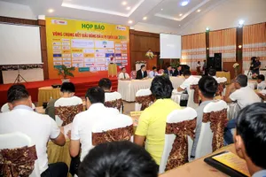 Toàn cảnh buổi họp báo, bốc thăm chia bảng vào ngày 7-3