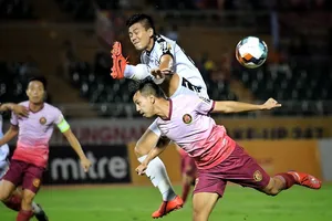 Đà Nẵng tiếp tục sa sút qua thất bại ở vòng 7. Ảnh: DŨNG PHƯƠNG