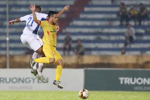 HA.GL liệu có được trận thắng nhằm "giải hạn" vào cuối tuần này? Ảnh: MINH HOÀNG