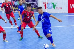 Thắng Cao Bằng 5-2, Thái Sơn Nam tiếp tục đe dọa ngôi đầu bảng của Sahako. Ảnh: Anh Trần