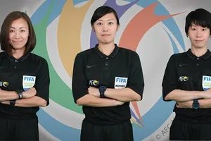 Tổ trọng tài nữ sẽ điều hành trận Yangon - Naga World