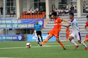 Trẻ Đà Nẵng bị cầm hòa trên sân nhà. Ảnh: Đoàn Nhật