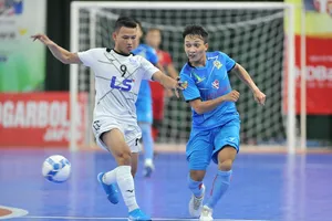 Kardiachain Sài Gòn FC suýt gây bất ngờ trước Thái Sơn Nam. Ảnh: Thanh Đình