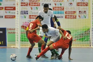 Indonesia đã có chiến thắng chật vật trước Myanmar. Ảnh: Anh Trần