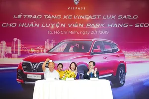 HLV Park Hang-seo tại sự kiện sáng 21-11