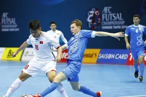ĐT Futsal Việt Nam sẵn sàng cho mục tiêu World Cup năm nay. Ảnh: Anh Trần