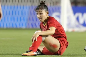 Không bình phục kịp chấn thương, Chương Thị Kiều xin ở nhà không đi cùng đội. Ảnh: DŨNG PHƯƠNG