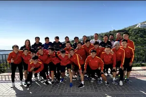 ĐT futsal Việt Nam có 2 ngày nghỉ vào cuối tuần. Ảnh: Anh Trần