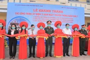 Quân khu 7 đầu tư trên 5,5 tỷ đồng xây dựng công trình đền ơn đáp nghĩa