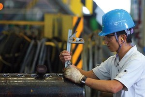 Processing and manufacturing industry continued to attract most investments. (Photo: SGGP)