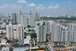 Real estate companies lured more than 50 percent of the total amount of money mobilized in the bond market. (Photo: SGGP)