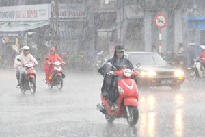 Heavy rains across the country from October 31 to November 5