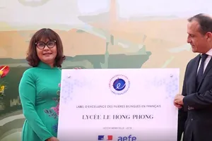 Hai trường THPT tại TPHCM nhận được danh hiệu  LabelFranceEducation