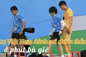 U23 Việt Nam đánh rơi chiến thắng ở phút bù giờ 