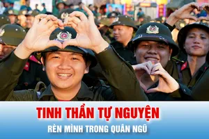 Podcast: Rèn mình trong quân ngũ