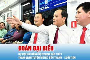 Podcast tin trưa 12-10: Đoàn đại biểu dự Đại hội Đảng bộ TPHCM lần thứ I tham quan tuyến Metro Bến Thành - Suối Tiên