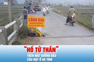 Podcast bản tin ANTT 12-10: Xuất hiện “hố tử thần” trên mặt đường đầu cầu Nậy ở Hà Tĩnh