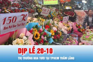 Podcast tin tối 19-10: Thị trường hoa tươi tại TPHCM trầm lắng dịp lễ 20-10