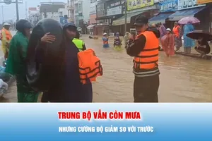 Podcast bản tin trưa 22-11: Nước lũ trên nhiều sông ở Nam Trung bộ giảm nhưng vẫn ở mức cao