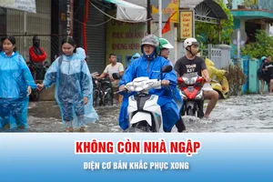 Podcast bản tin trưa 27-11: Không còn nhà ngập, điện cơ bản khắc phục xong