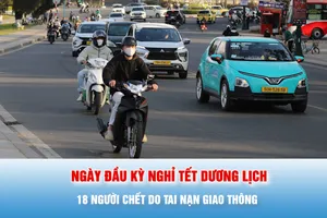 Podcast bản tin tối 1-1: Ngày đầu kỳ nghỉ Tết Dương lịch, 18 người chết do tai nạn giao thông