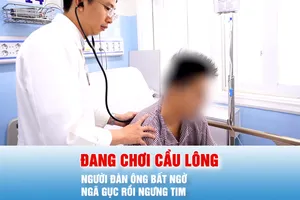 Podcast bản tin trưa 2-1: Đang chơi cầu lông, người đàn ông bất ngờ ngã gục rồi ngưng tim