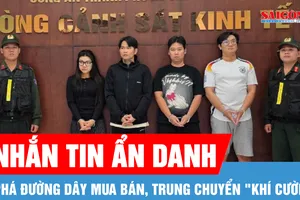 Đường dây buôn bán “khí cười” vừa bị triệt phá tại TPHCM 