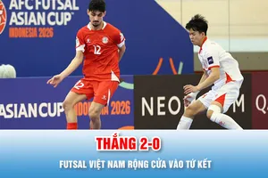 Podcast tin 17 giờ 29-1: Futsal Việt Nam sẽ gặp Thái Lan lúc 15 giờ ngày 31-1