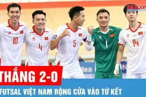 Futsal Việt Nam 2-0 Futsal Lebanon: Tiến gần đến tấm vé vào tứ kết châu Á