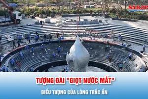 Podcast bản tin chiều 2-2: Hoàn tất việc lắp đặt tượng đài "Giọt nước mắt" tại công viên số 1 Lý Thái Tổ