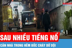  Cháy nhà trong hẻm ở TPHCM, 3 mẹ con tử vong