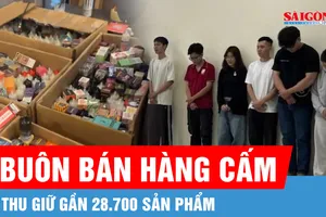 Triệt phá đường dây buôn bán thuốc lá điện tử quy mô lớn