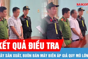 Triệt phá đường dây sản xuất, buôn bán máy biến áp giả quy mô lớn ở An Giang