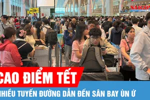 Ùn tắc giao thông tại các tuyến đường vào sân bay Tân Sơn Nhất