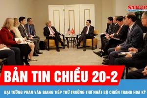 Bản tin chiều 20-2: Đại tướng Phan Văn Giang tiếp Thứ trưởng thứ nhất Bộ Chiến tranh Hoa Kỳ