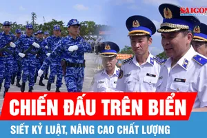 Siết chặt kỷ luật, nâng cao chất lượng sẵn sàng chiến đấu trên biển