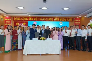 Công ty TNHH MTV Dược Sài Gòn (Sapharco) ký kết hợp tác với Viện Kiểm nghiệm thuốc TPHCM 