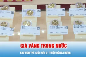 Podcast bản tin tối 6-3: Vàng trong nước vẫn duy trì mức chênh lệch lớn so với thế giới